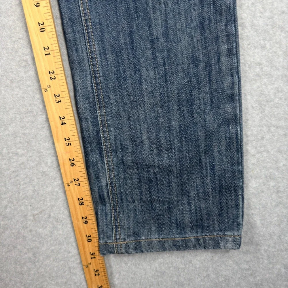 21 Men Forever 21 Straight Leg Jeans Blue Dark Wash Mens 30x32 Denim Pants